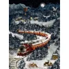 Adventskalender "Weihnachtsexpress in Winterlandschaft"