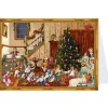 Adventskalender-Karte "Weihnachtsabend"