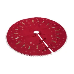 Baumdecke Weihnachtsstrümpfe