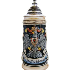 Bierkrug "Deutschlandfahne-Wappen"