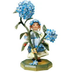 Blaue Hortensie Blumenkind