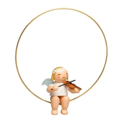 Christbaumengel im Ring mit Geige