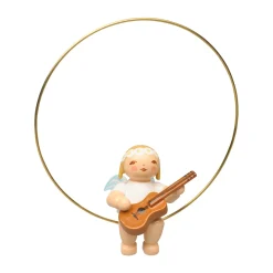 Christbaumengel im Ring mit Gitarre