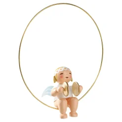 Christbaumengel im Ring mit Becken