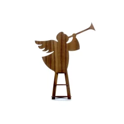 Christbaumspitze Engel mit Trompete