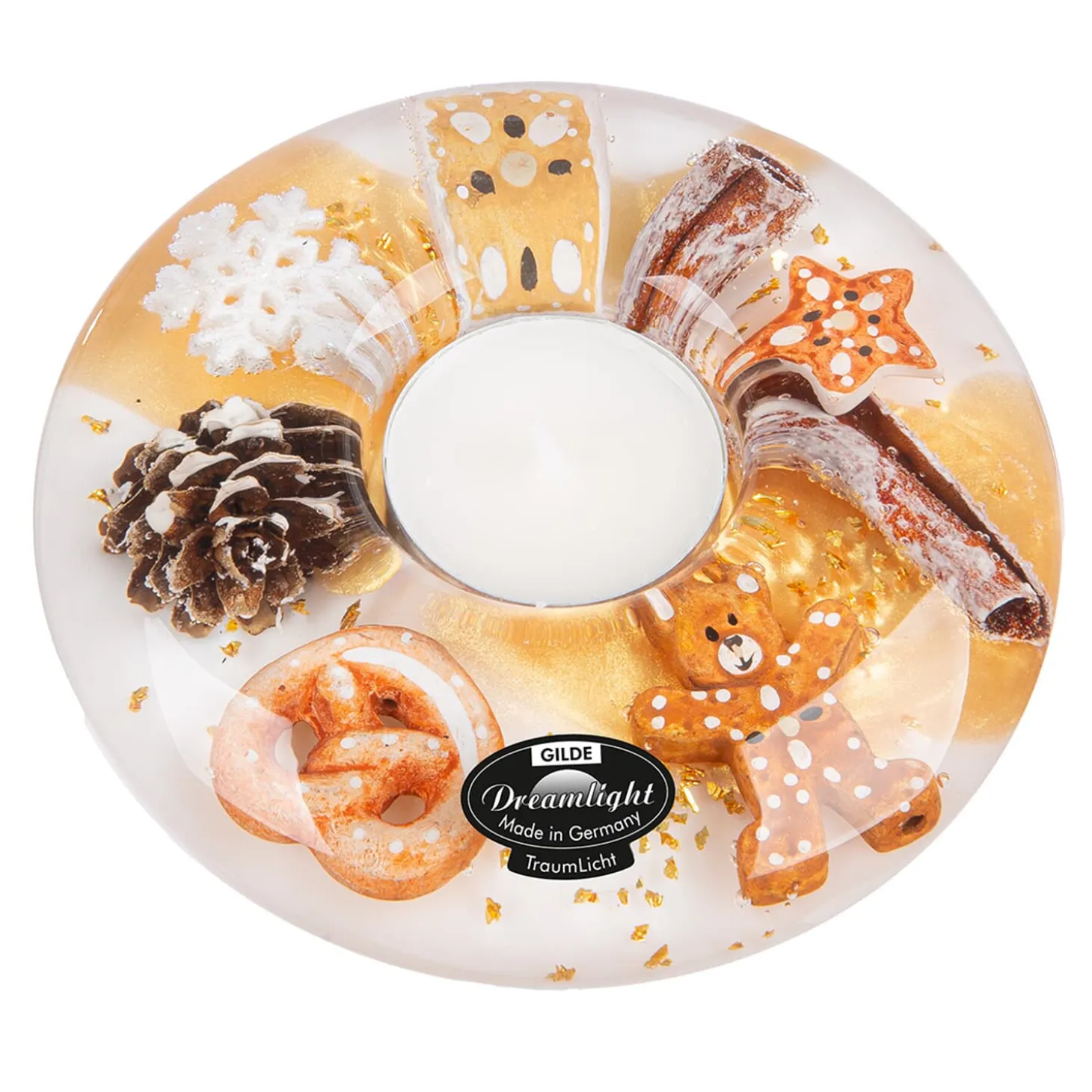 Dreamlight "Gingerbread" - Kerzenhalter Ufo Medium