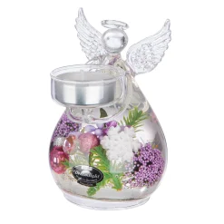 Dreamlight "Purple Snow" - Kerzenhalter Engel Petit