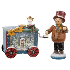 Drehorgelspieler mit Musikwerk, Sonderedition "Stille Nacht"