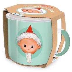 Emailletasse "Sandmann"