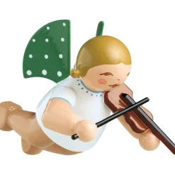 Engel mit Geige, schwebend