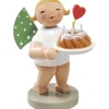 Engel mit Kuchen