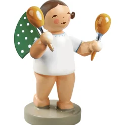 Engel mit Maracas, stehend