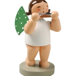 Engel mit Mundharmonika