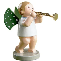 Engel mit Trompete, stehend