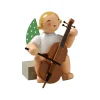 Engel mit Violoncello, sitzend