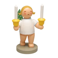 Engel mit zwei Kerzen