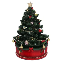 Geschmücktes Weihnachtsbäumchen, Musikdose