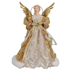 Goldfarbener Engel, 35 cm