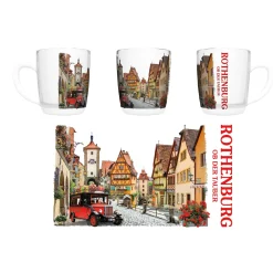 Henkelbecher "Silhouette Rothenburg"