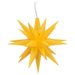Herrnhuter Stern, mini, gelb, 8 cm, Kunststoff