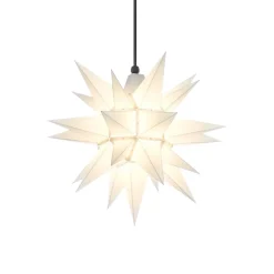 Herrnhuter Stern, weiß, 40 cm, Kunststoff