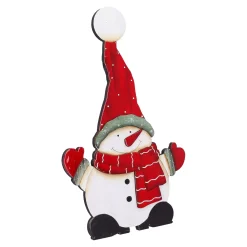 Holzaufsteller Schneemann