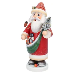 Holzknoddl "Nostalgischer Weihnachtsmann", Räuchermännchen