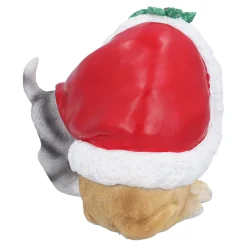 Hund und Katze unter Mütze