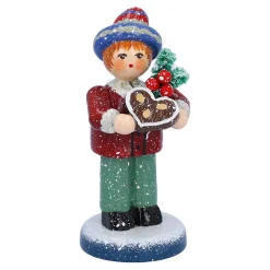 Junge mit Lebkuchenherz