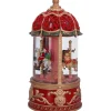 LED Schneelaterne "Nostalgisches Karussell", 22,5 cm
