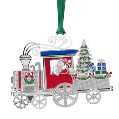 Lokomotive, silberfarben