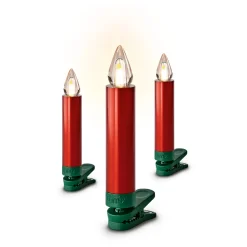 Lumix Superlight Flame Mini 12 Kerzen Basis Set in Rot