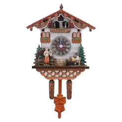 Magnet Kuckucksuhr "Biergarten"