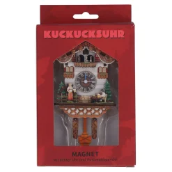 Magnet Kuckucksuhr "Biergarten"