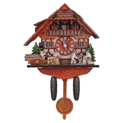 Magnet Kuckucksuhr "Holzarbeiter"