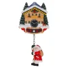 Magnet "Winteruhr Weihnachtsmann"