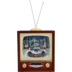 Nostalgiefernseher "Weihnachtsexpress", Spieldose