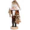 Nussknacker "Weihnachtsmann mit Geschenkesack", 40,5 cm