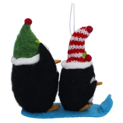 Pinguine auf Schlitten aus Filz