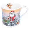 Porzellan-Tasse "Weihnachtspost"