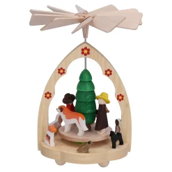 Pyramide "Hundeschule", Wärmespiel