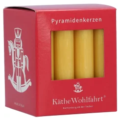 Pyramidenkerzen, klein (honig)