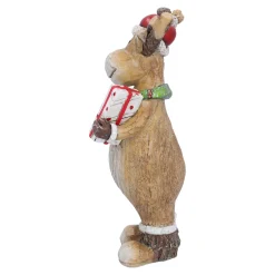 Rentier mit Geschenk