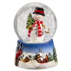 Schneekugel "Schneemanns Bäumchen"