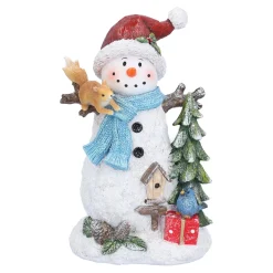 Schneemann mit Eichhörnchen, LED