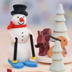 Schneemann, Spieldose