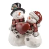 Schneemannpaar mit Herz