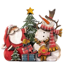 Standfigur "Weihnachtsfreunde"