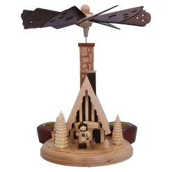 Teelichtpyramide "Forsthaus"