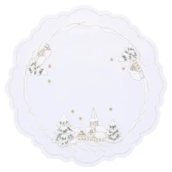 Tischdecke "Winterdorf", 28 cm